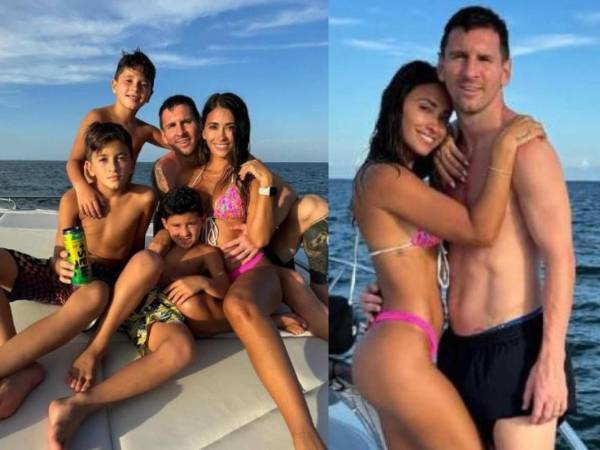 Antonela Roccuzzo y Messi disfrutan de sus vacaciones en las bellas playas de Miami. La modelo presume su tremenda figura en en sus redes sociales.