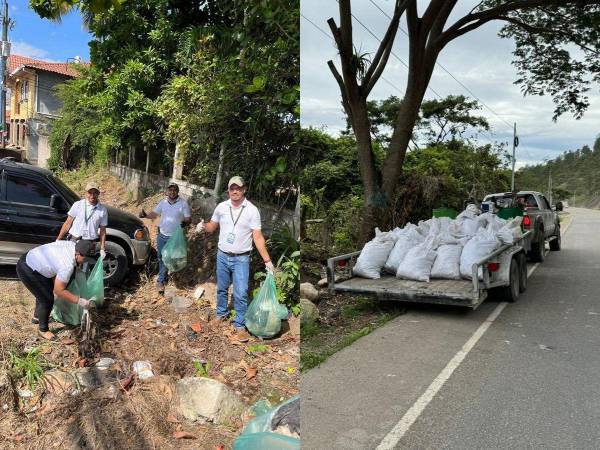 Con más de 32 toneladas de basura recogidas, el equipo de voluntarios de Kerin Arita sigue avanzando en su misión de limpiar las carreteras hondureñas.