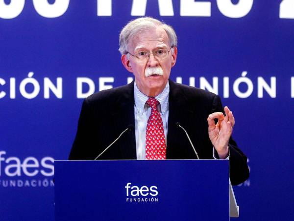 John Bolton fue consejero de Seguridad Nacional de Donald Trump en la Casa Blanca (2018-2019) y hoy uno de sus grandes detractores del republicano.