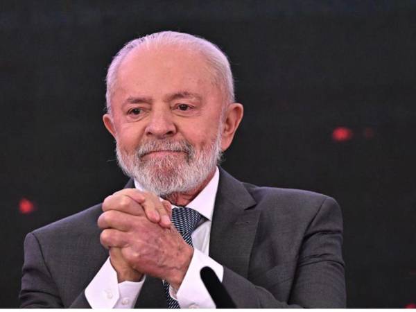 Fotografía de archivo en donde se ve al presidente de Brasil, Luiz Inácio Lula da Silva, en el Palácio del Planalto en Brasilia (Brasil).