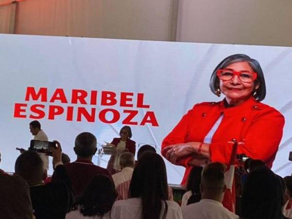 Maribel Espinoza lanzó su precandidatura por el Partido Liberal.