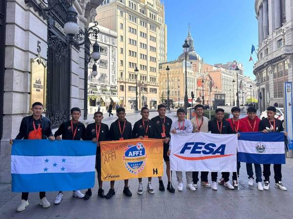 El equipo campeón de la Copa Gatorade ya está en Madrid y este miércoles podrán esta en el Bernabéu para juego de Real Madrid ante Bayern Múnich