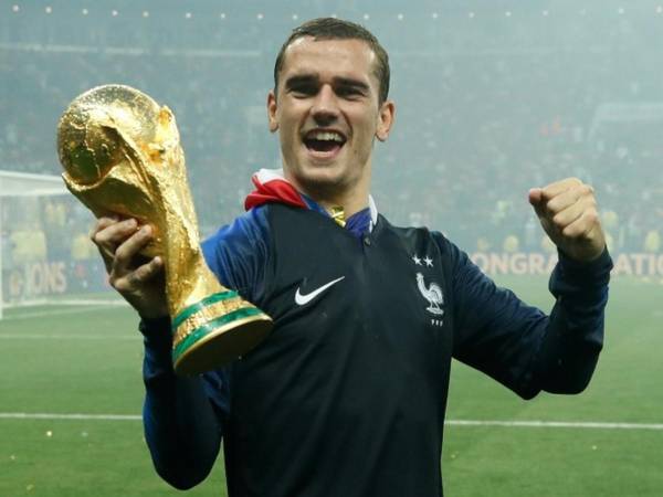 Antoine Griezmann fue campeón del mundo en el 2018 con Francia.