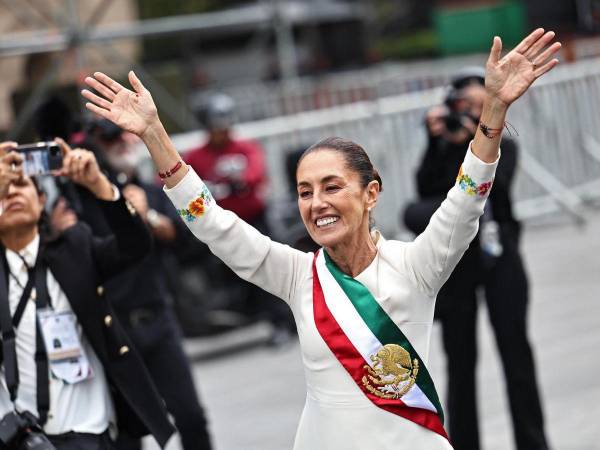 Toma de posesión de Claudia Sheinbaum, primera mujer presidenta de México