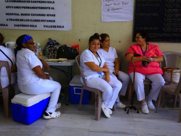 Las enfermeras exigirán al gobierno el pago del zonaje de sus compañeras de Gracias a Dios e Islas de la Bahía.