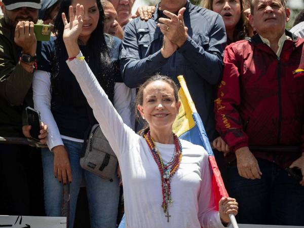 María Corina Machado convocó a la movilización de este sábado 17 de agosto.