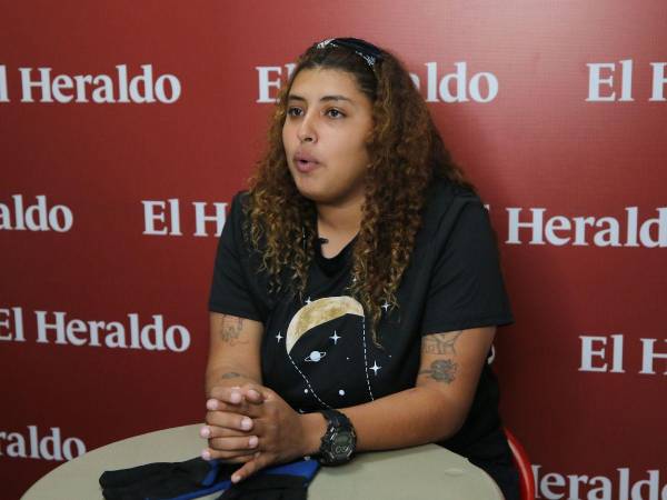 Daniela Carías, víctimas de accidente de moto en la capital de Honduras.