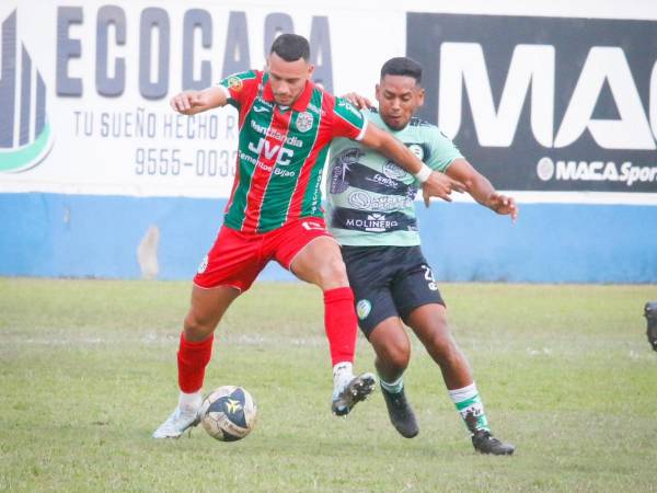 Juticalpa y Marathón protagonizaron un empate 1-1 en el Juan Ramón Brevé.