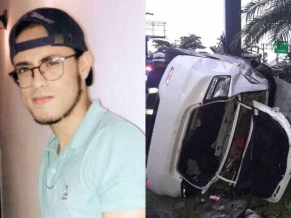 André Nathael Lobo sigue internado en el Hospital Escuela a raíz del aparatoso accidente