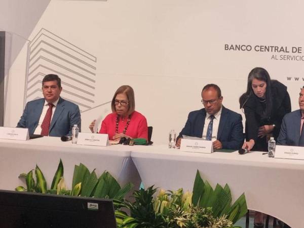 El directorio del BCH presentó este miércoles la revisión del Programa Monetario 2024-2025