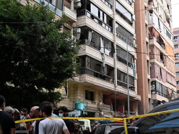 El bombardeo tuvo como objetivo un edificio residencial en los suburbios sur de Beirut.