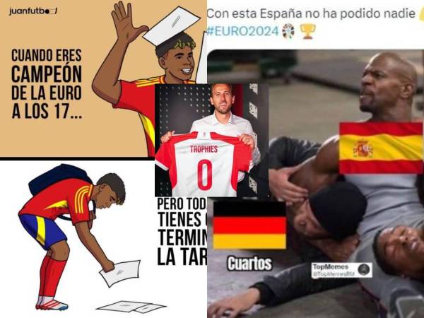 A sus 31 años, Harry Kane sigue sin poder ganar un título y esta noche Inglaterra perdió frente a España en la final de la Eurocopa 2024. Los memes apuntaron contra el delantero a través de las redes sociales.