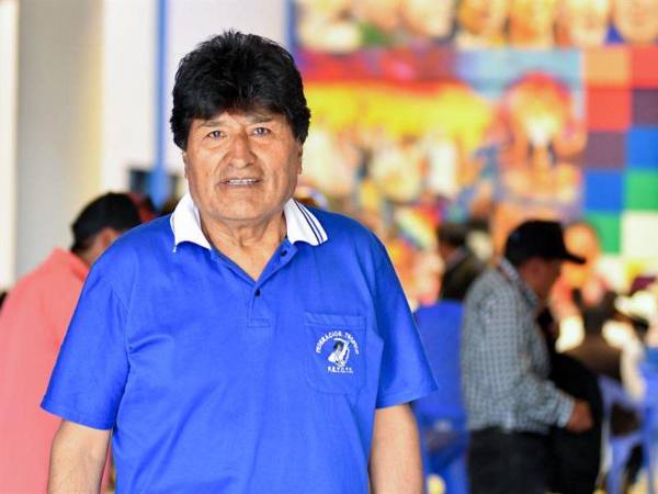 Foto de archivo del expresidente de Bolivia Evo Morales (2006-2019)