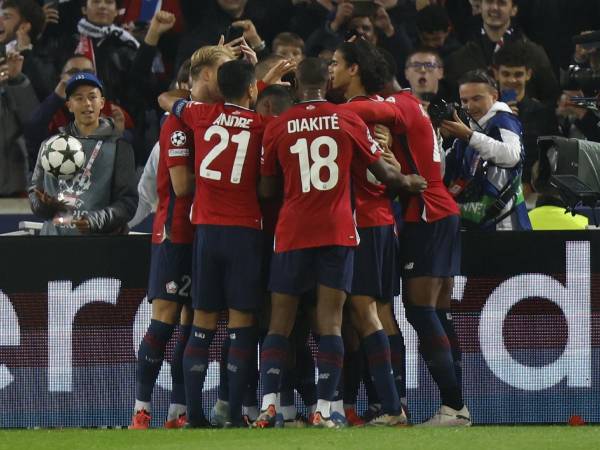 Jonathan David fue el anotador del gol en la victoria de Lille sobre Real Madrid.