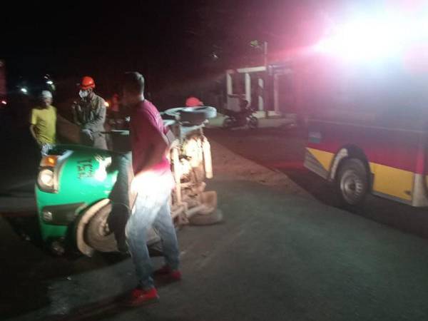 El accidente ocurrió en la carretera de El Progreso que conduce a la altura de la aldea Agua Blanca Sur.