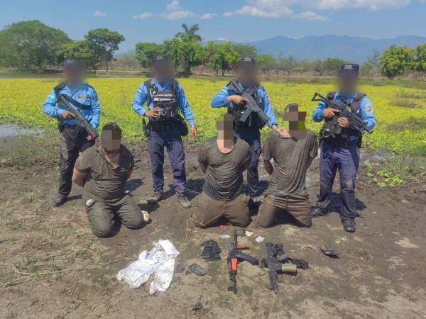 Los tres hombres serían miembros de una estructura criminal de Ajuterique.