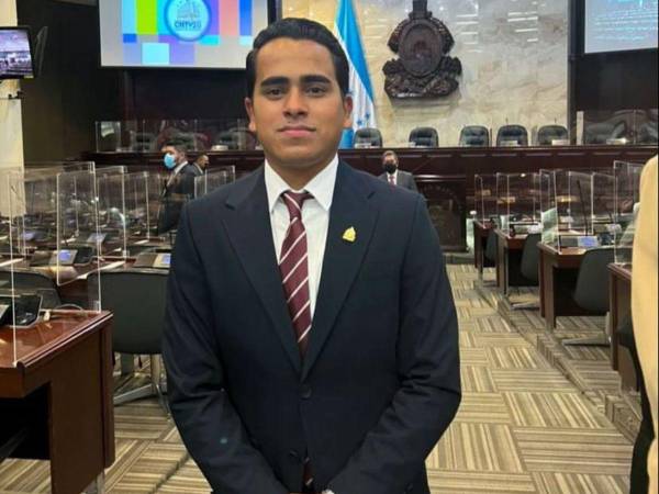 Josue Colindres, diputado suplente del Partido Salvador de Honduras.