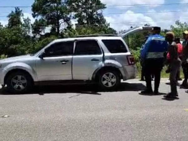 Los pasajeros del vehículo viajaban desde Trujillo con destino hacia San Pedro Sula.