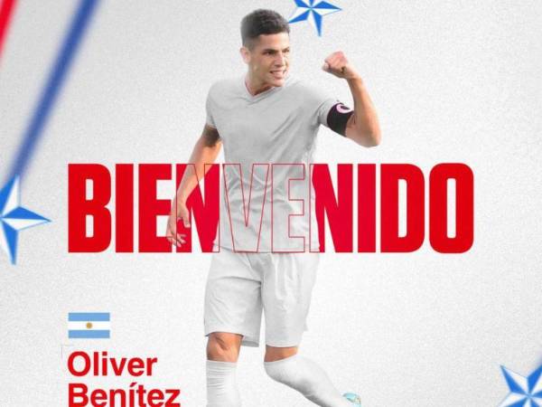 Oliver Benítez es nuevo jugador del Olimpia para el Apertura 2024 de la Liga Nacional de Honduras.