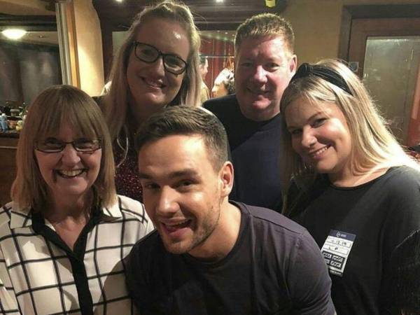 Liam Payne recibía mucho amor y apoyo de su familia.