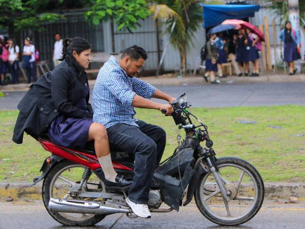 Del total de menores de edad que se accidentaron en motocicletas en todo Honduras, el 82% fueron hombres y el 18% mujeres.