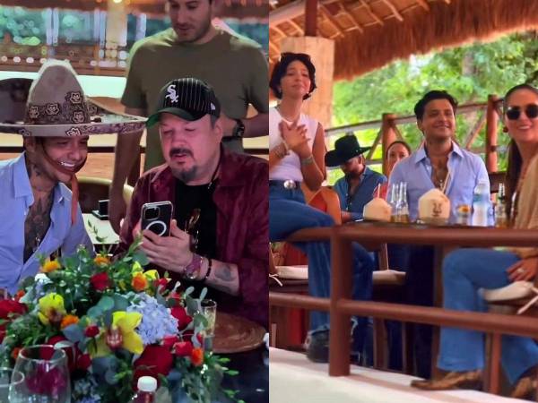 La celebración del cumpleaños número 56 del cantante Pepe Aguilar, se convirtió en un evento memorable para ellos, y no solo por el gran festejo que prepararon, sino también por la unión familiar que dejaron entrever en cada video publicado por el propio agasajado en sus redes oficiales. A continuación le mostramos algunas de las imágenes que han causado diversas reacciones en redes.