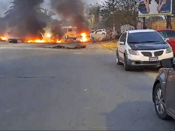 Pobladores de la zona norte protestan por constantes apagones.