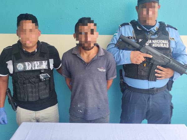 El individuo de 31 años fue capturado en la aldea El Rosario de Santa Rosa de Copán.