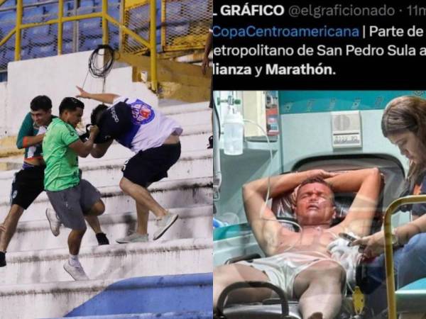 Los medios salvadoreños reprocharon el zafarrancho y sacan a la luz otras lamentables imágenes de la bronca entre barristas del Marathón y Alianza. Aquí te lo contamos