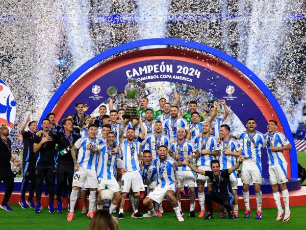 Argentina se convirtió en bicampeón luego de vencer a Colombia en el tiempo extra.