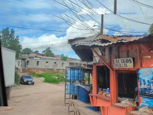 Esta es la entrada a la colonia Mirador de Oriente, donde los jóvenes pretendían alquilar la vivienda.