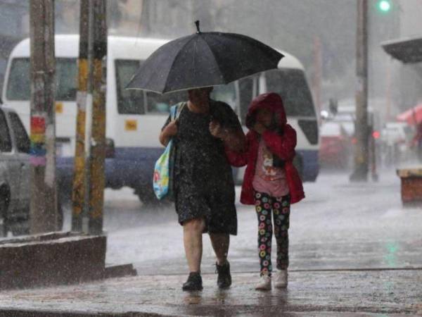 Lluvias se pronostican para este sábado 5 de octubre en algunas partes del país, correspondiente a la denominada Semana Morazánica.