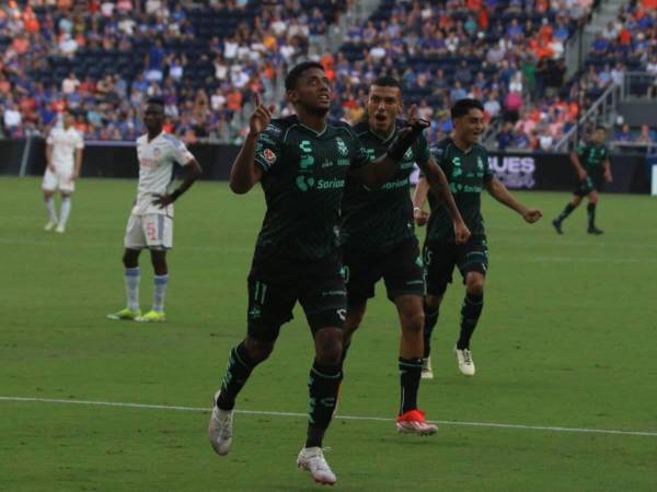 Antony “Choco” Lozano anota primer gol con Santos Laguna ante Cincinnati en Leagues Cup