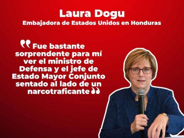 La embajadora de Estados Unidos, Laura Dogu, desató una ola de críticas por parte de funcionarios hondureños luego de que cuestionara la reunión entre el ministro de Defensa, José Zelaya y el jefe del Estado Mayor Conjunto, Roosevelt Hernández, con el ministro de defensa de Venezuela, Vladimir Padrino, considerado como narcotraficante por Estados Unidos.