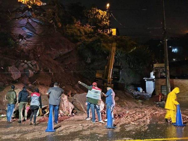 Alerta Amarilla en el Distrito Central por las lluvias