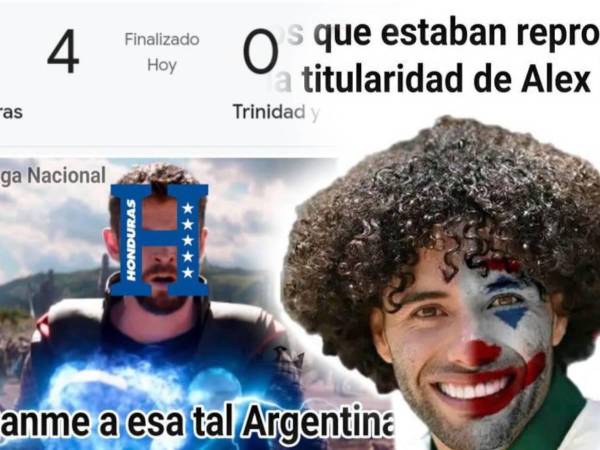 Te mostramos los mejores memes que dejó el gran triunfo de la Selección Nacional de Honduras ante Trinidad y Tobago en la Nations League