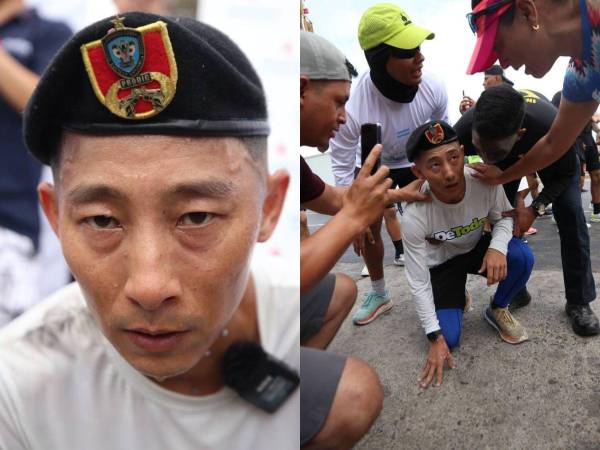 Con un notorio y evidente cansancio tras correr por la Educación durante 12 días, Shin Fujiyama sigue con su objetivo más allá de todas las adversidades.