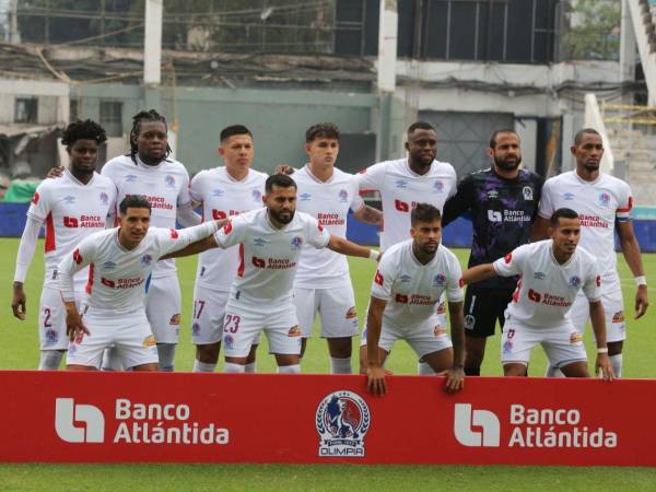 Con varios cambios, este sería el 11 del Olimpia para medirse en el repechaje de ida del Torneo Clausura 2024 ante Real España en el estadio Olímpico.