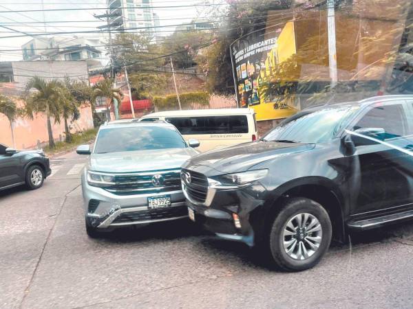 Los accidentes viales en Tegucigalpa son muy comunes; a diario pueden ocurrir más de 10 colisiones en diversas partes.