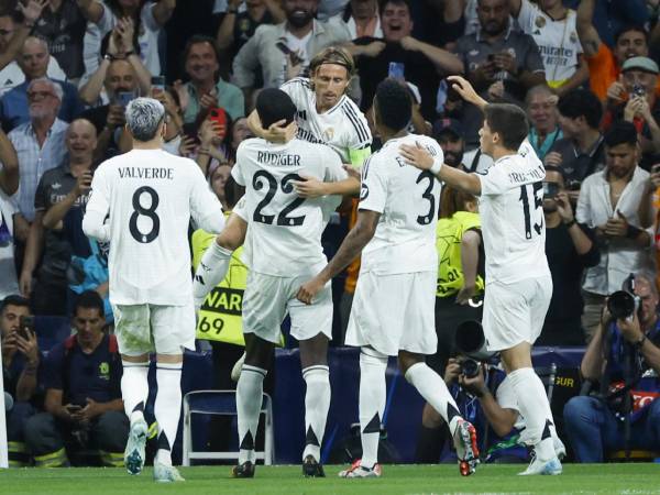 Real Madrid debutó con victoria en la renovada Champions League.