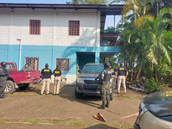 El hogar San Rafael localizado en la aldea El Venado en Villanueva, Cortés, fue intervenido por agentes de la ATIC.