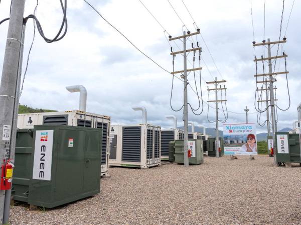 <i>El parque térmico en Danlí brinda estabilidad al servicio eléctrico a los usuarios en El Paraíso y el sur de Olancho.</i>