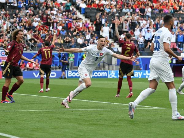 Eslovaquia derrotó 1-0 a Bélgica en la Eurocopa 2024.