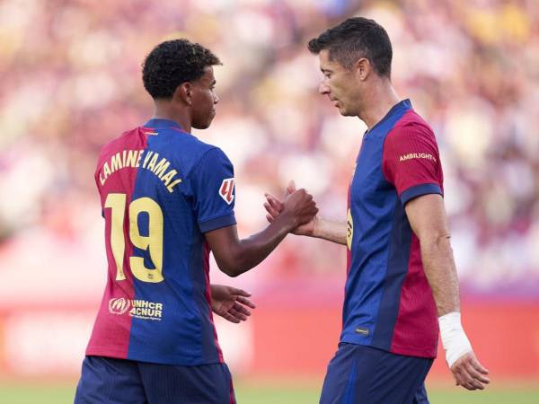 Barcelona confirma las lesiones de Lamine Yamal y Lewandowski.