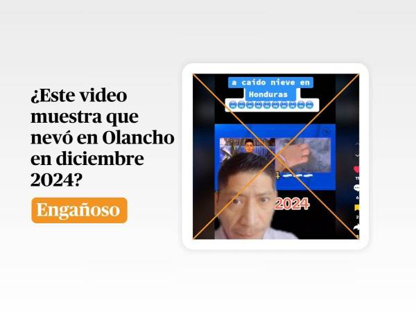 Captura de pantalla a una publicación de TikTok hecha el 6 de diciembre de 2024, adaptada a esta cartela.