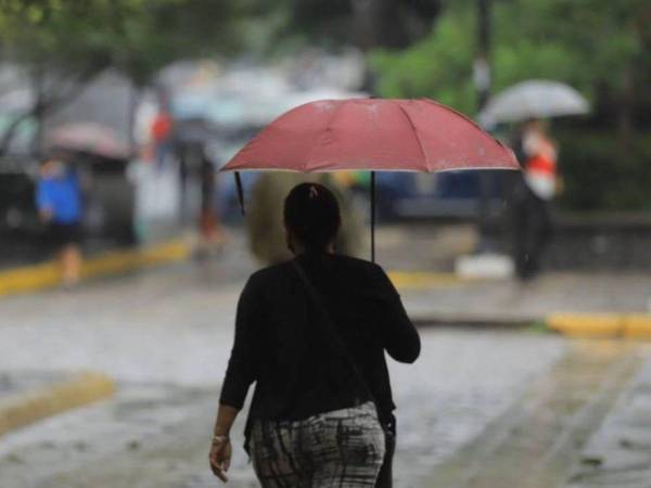 Las lluvias leves serán en el norte de la capital de Honduras.