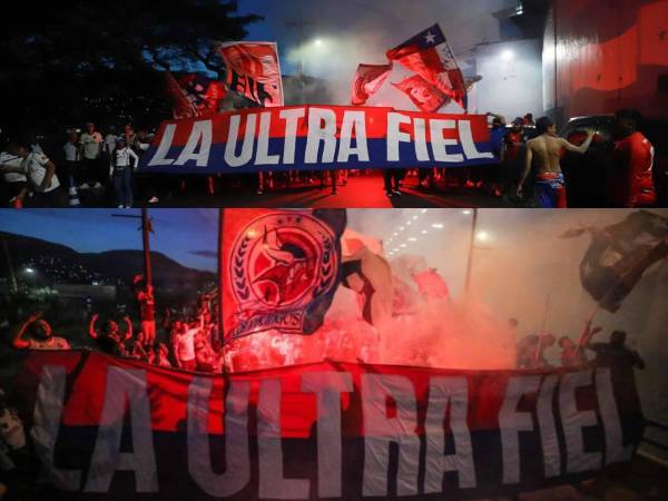 EN FOTOS: Monumental show de la ULTRA FIEL en el Estadio Nacional previo al Olimpia vs Antigua