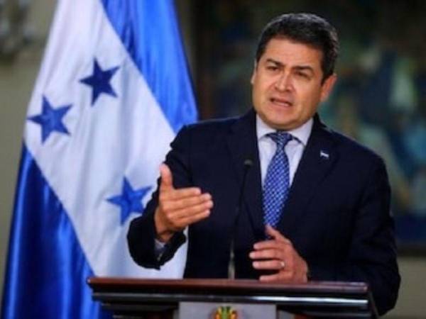 El expresidente de Honduras, Juan Orlando Hernández.