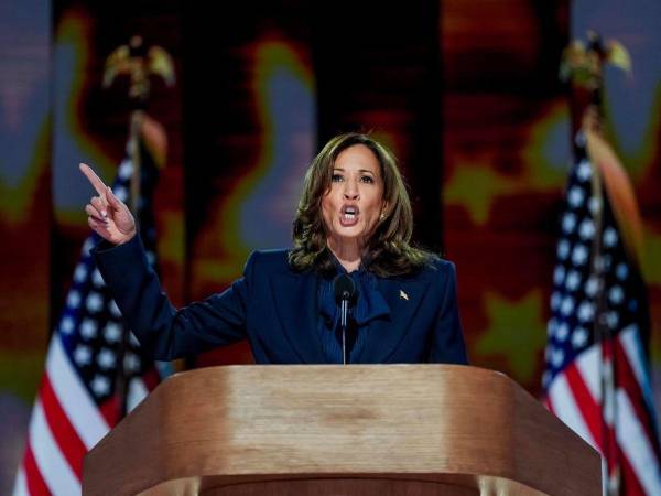 Kamala Harris aceptó la nominación para representar a los Demócratas en las elecciones presidenciales.