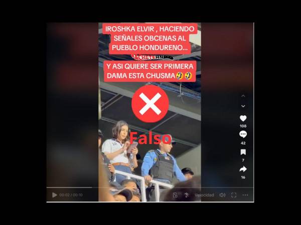 Captura de pantalla a una publicación en TikTok realizada el 12 de septiembre de 2024.